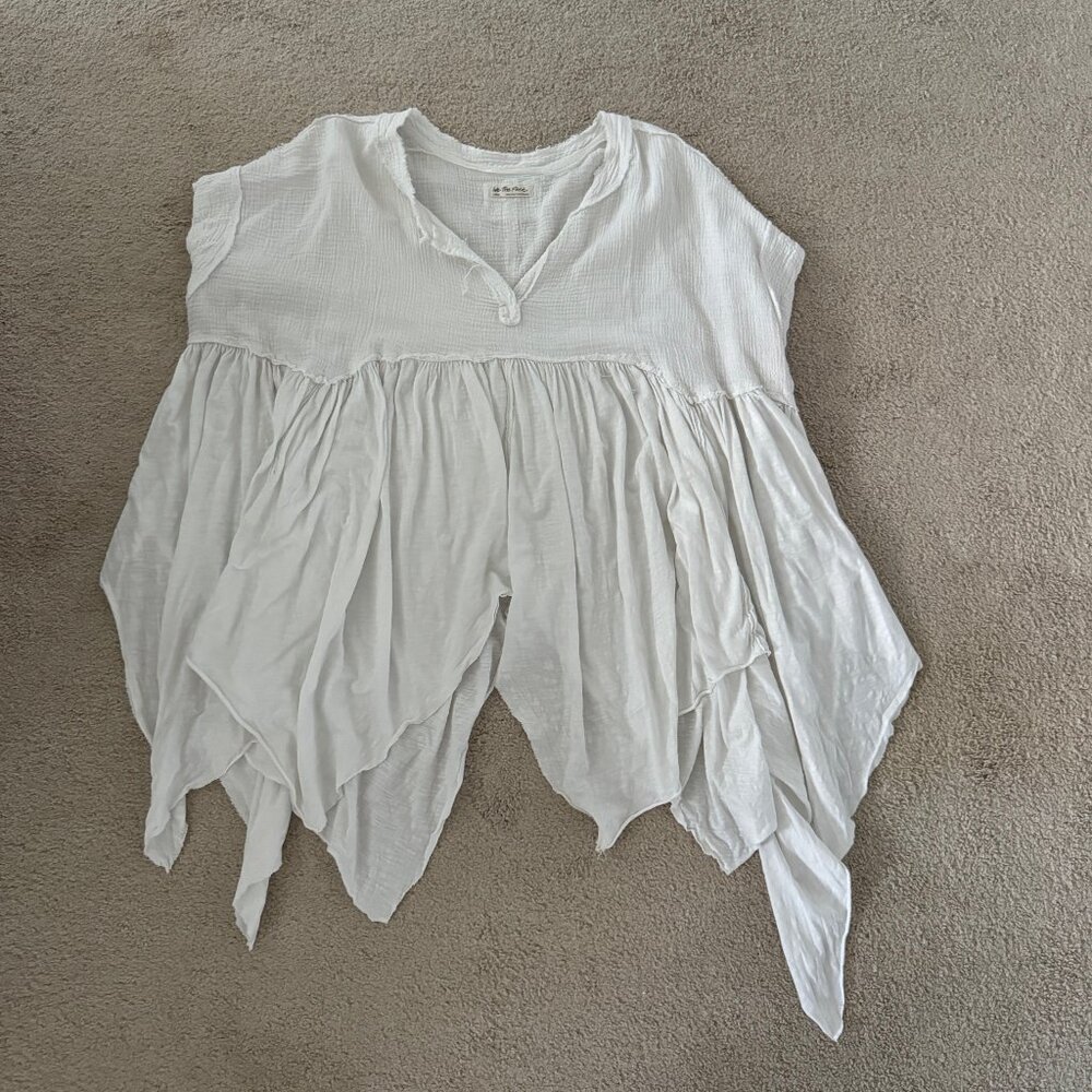 Free People Flowy Shirt